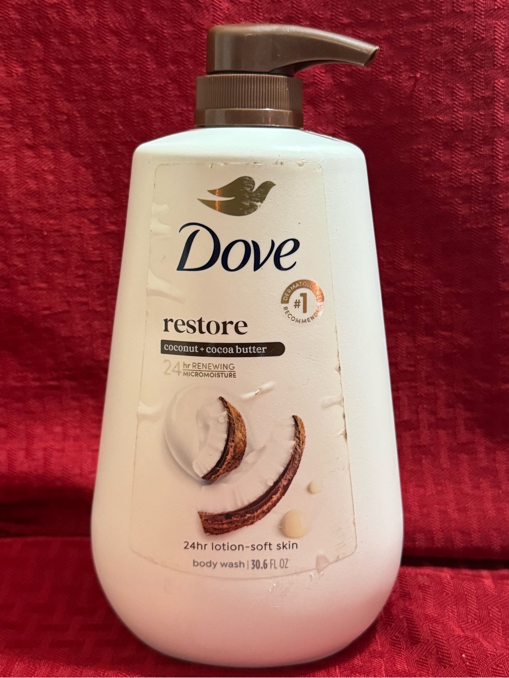 Dove Restore Coconut + Cocoa Butter Body Wash - White & Brown